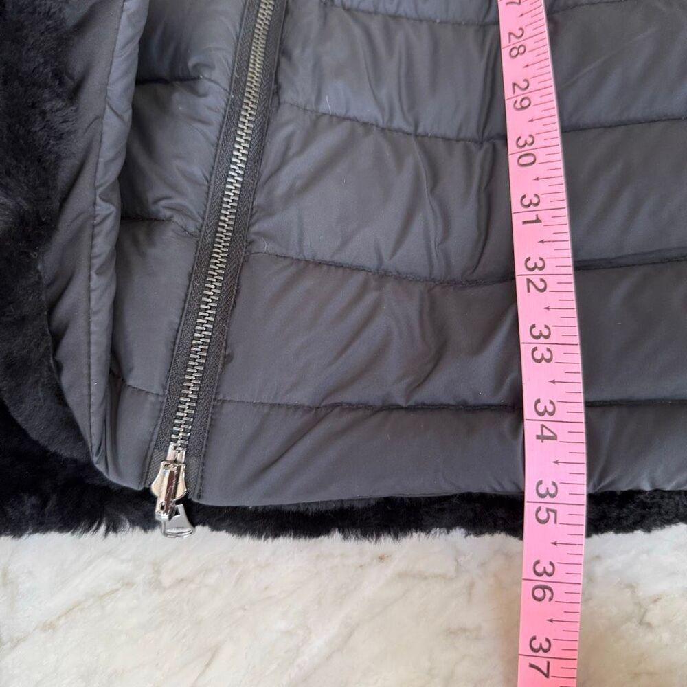 Blue Duck water resistant reversible genuine shearling 700 fill down coat S NWT - Picture 9 of 9